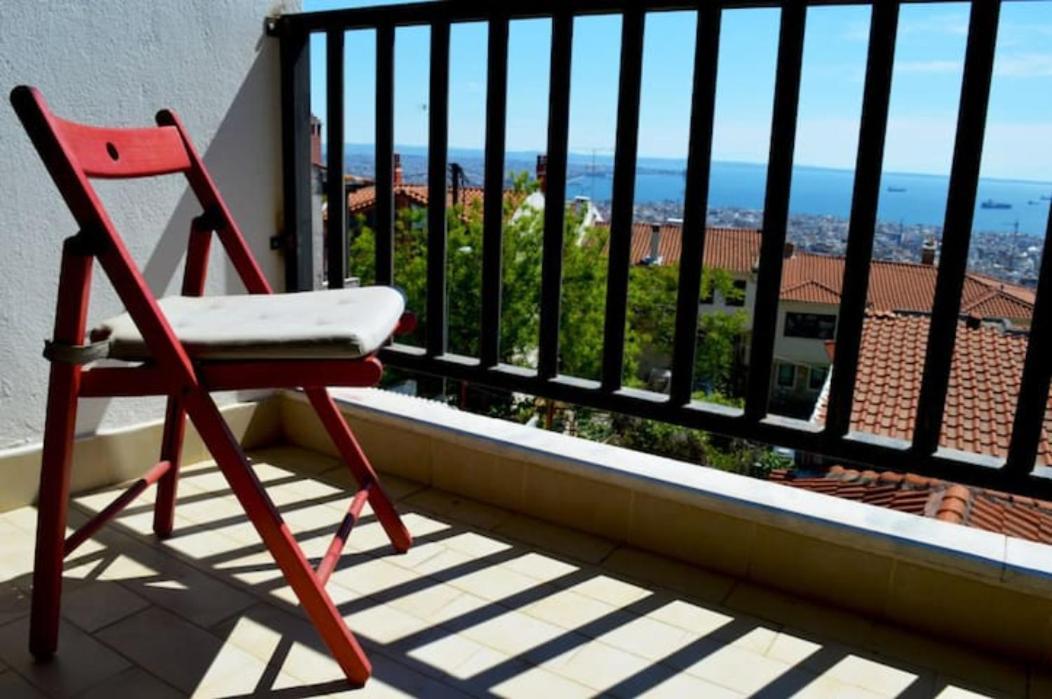 Apartament Thessaloniki Panoramic Views Of Center Zewnętrze zdjęcie