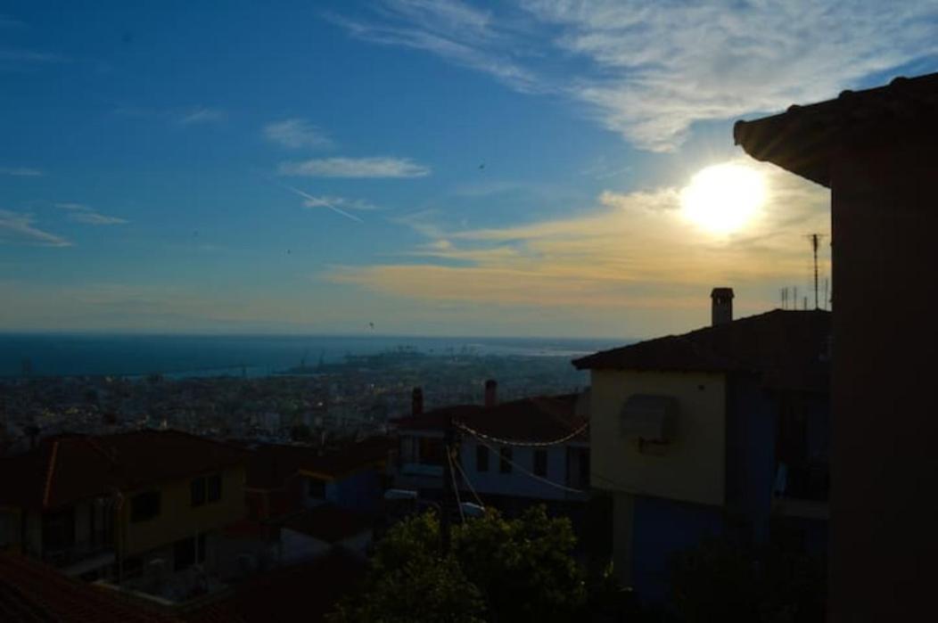 Apartament Thessaloniki Panoramic Views Of Center Zewnętrze zdjęcie